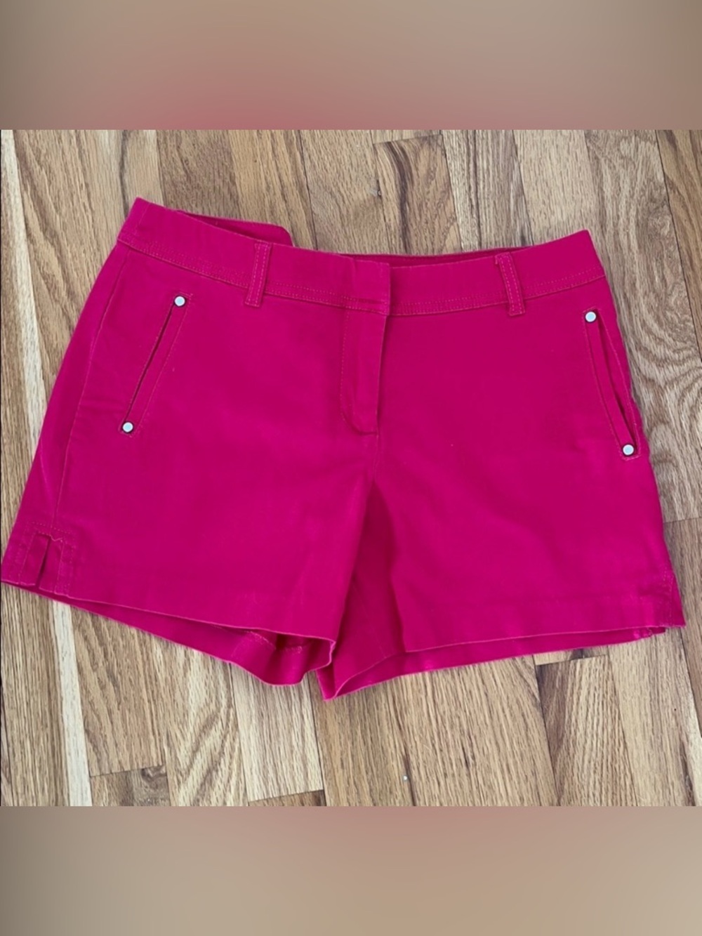 Dept 222 Fuchsia Shorts | Size 4P | Bright Pink